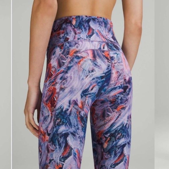 lululemon athletica Pants - Lululemon Fast and Free Brushed Fabric High-Rise Tight 26".Atmospheric Purple.16